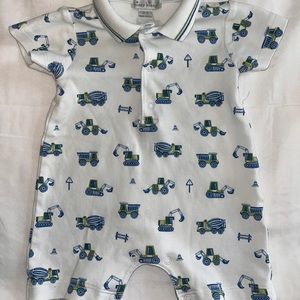 Kissy Kissy Pima Construction Romper